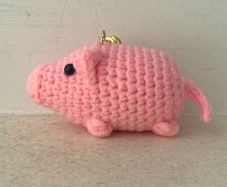 Piglet Keyring