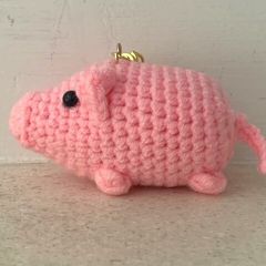 Piglet Keyring