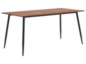 Dining Table Brown 160x80x75 cm MDF