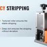 New Electric Wire Stripping Machine 1.5-25mm Cable Stripper 180W 60ft/min 3 Feeding Holes Wire Peeler Scrap Copper Recycle 220v Image 6
