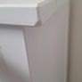 White Bedside Lockers x 2 Image 3