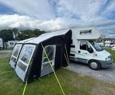 Air awning pump up