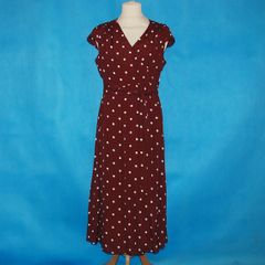 Ivy & Oak Polka Dot Wrap Dress - Maxi Dress