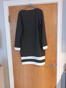 L Composition Black  Dress. S. L 14-16. New - No Tag.
