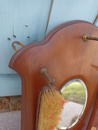 Vintage Mirror with Brushes