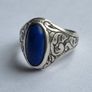925 silver ring LAPIS Image 3