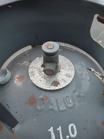 patio gas bottles ( half full)