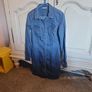 Denim Shirt Dress Image 7