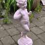 Antique Heavy Cast Iron Garden Statue Image 4
