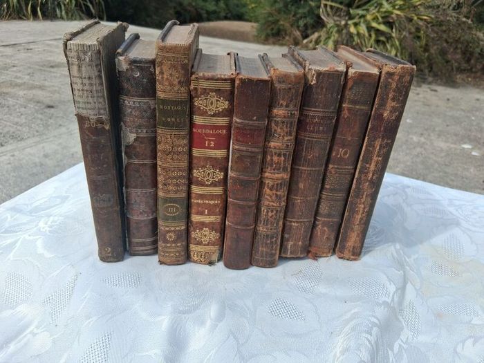 9 X Georgian Leatherbound Books(Some Irish Interest)
