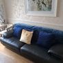 Couch,black,leatherette Image 2