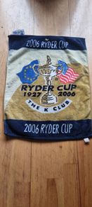 golf memorabilia ryder cup 2006 golf bag towel
