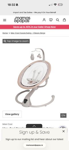 Maxi-Cosi Swing/Bouncer