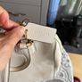Authentic COACH Rowan Satchel - Cream/Chalk Leather Image 5