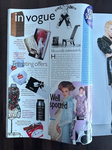British Vogue Magazines 1996 Priced Individually