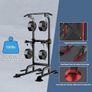 Power Tower Dip Station, Multifunctional Fitness Tower Pull-Up Bar, Freestanding, Adjustable Dip Stand, Pull-Up Device Image 7