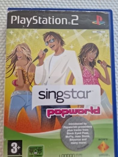 Singstar Popworld PlayStation2 Ps2 Games Original