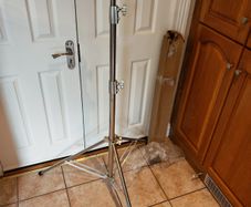 2.8m Stainless Steel Tripod Photography, Laser level, Camera, Light etc.