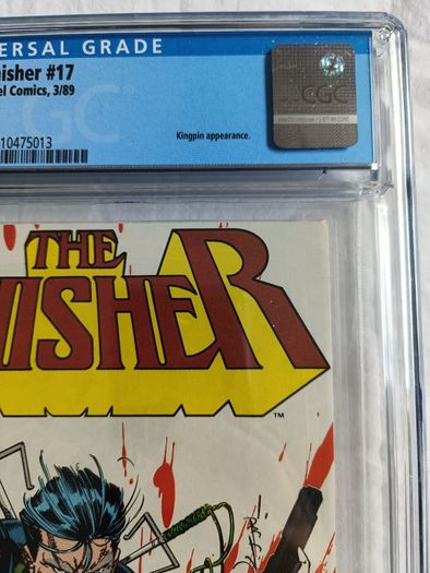 The Punisher  Issue 17 CBCS / CGC 9.8  Certified Graded Comic Framed  DC Marvel
