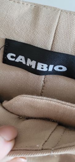 CAMBIO Kate tan cigarette style pants Sz 10UK - Bnwot -Rrp 159.90