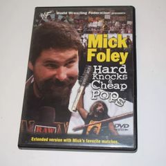 WWF RARE DVD Mick Foley 'hard knocks an cheap pops'