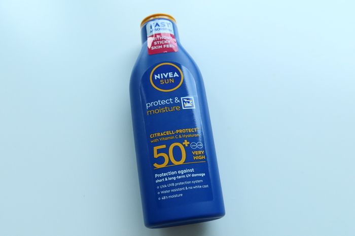 NIVEA SUN Protect & Moisture Sun Cream Lotion SPF 50+