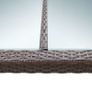 Outdoor Dining Table Brown 200x150x74 cm Poly Rattan Image 2