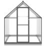 Greenhouse with Base Frame Anthracite 224x169x202 cm Aluminium Image 2