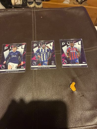 Topps Premier League 2025/26 Premier Pull Ultra Limited Edition Trio