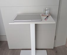 Compact, adjustable Mahtuva laptop desk /side table