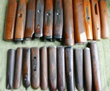 Vintage Shotgun Collection s/s Forends, Bore Shotgun side by side Forends