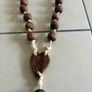 Rare Giant Size Timber Rosary Beads Image 3