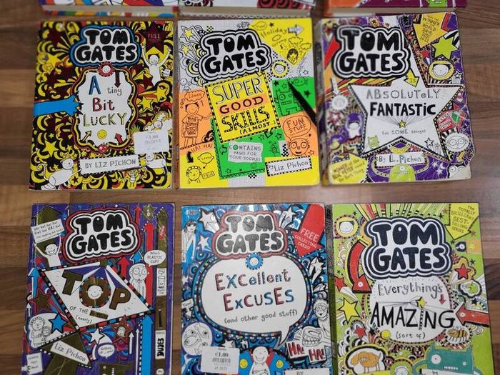9 x Tom Gates Books