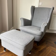 Wingback Armchair Grey