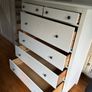 IKEA Hemnes - White 6 Drawer Tall Chest of Drawers Image 2