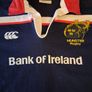 Munster Jersey. Official Canterbury Munster Rugby Alternate Jersey From 2002. Ultra Rare Jersey With Officially Modified Crest. Image 4