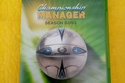 Championship Manager Season 02/03 Xbox Original