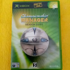 Championship Manager Season 02/03 Xbox Original