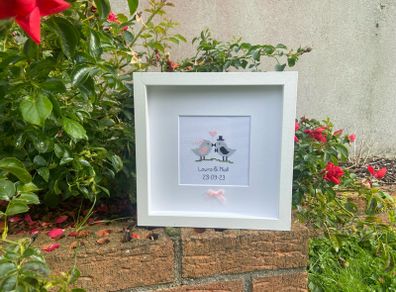 Personalised Wedding Framed Gift