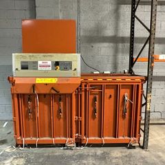Orwak cardboard baler