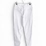 Pre Owned Marc Angelo White Cropped Trousers Image 3