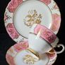 Royal Tuscan Celeste Pink Fine Bone China Tea Set Trio Image 2
