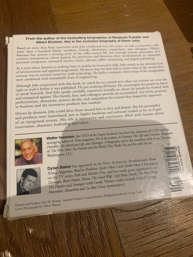 Steve Jobs by Waater Isaacson (7 x Audio CDs)
