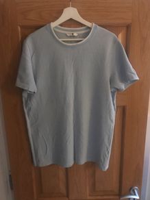 V by very blue t-shirt size L