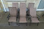 6 folding chairs