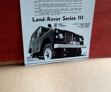 Land Rover 1974 Reproduction Ireland poster, Irish Memorabilia