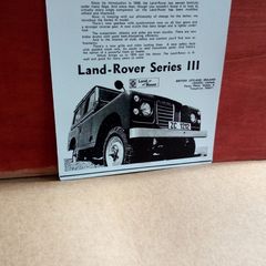 Land Rover 1974 Reproduction Ireland poster, Irish Memorabilia