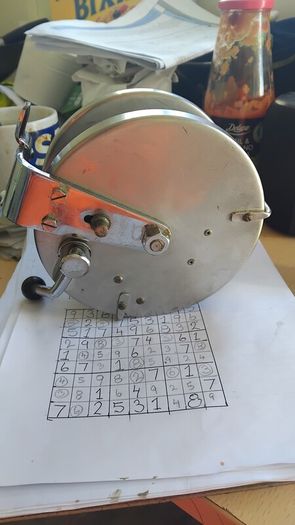 Allcock sea fishing reel