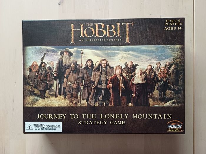 The Hobbit - Journey to the Lonely Mountain Fantasy Strategy Miniatures Board Game OOP 2013
