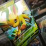 Leafeon V ! From Gem Pack Vol. 2 Set ! 2025 ! S-Chinese Pokemon Card ! Image 3